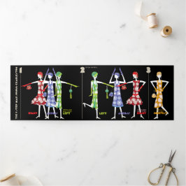 アメリカン麻雀用チャールストン/アメリカン牌 トリフォールドカード 三つ折りカード