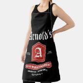 アメリカン1950年代のダイナー エプロン (インサイチュ)