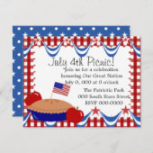 アメリカン・アップル・パイ 招待状 (正面/裏面)