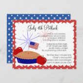 アメリカン・アップル・パイ 招待状 (正面/裏面)