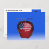 『アメリカン・アップル』 ポストカード (正面/裏面)