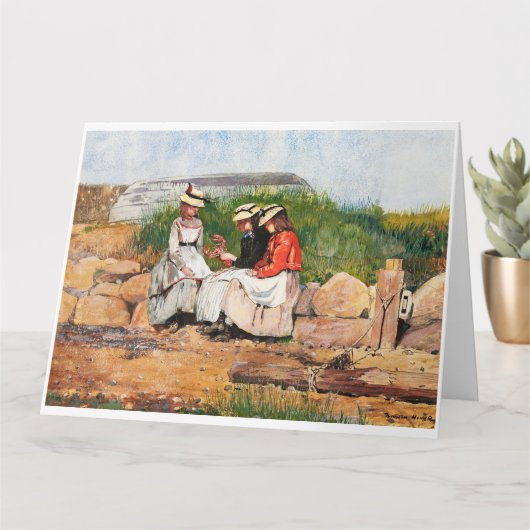 アメリカン・アート カード (小さな植物)