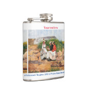 アメリカン・アート フラスク (右)