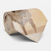 アメリカン・イングリッ絵画グ・ハウンド – Dog Art ネクタイ (ロール)