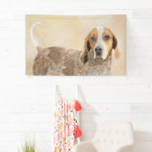 アメリカン・イングリッ絵画グ・ハウンド – Dog Art 横断幕 (インサイチュ)