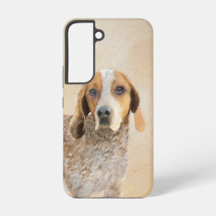 アメリカン・イングリッ絵画グ・ハウンド – Dog Art Samsung Galaxy S22ケース