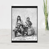 アメリカン・インディアングリーティング・カード カード (裏面)