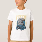 アメリカン・イーグル上質ヴィンテージ愛国心 Tシャツ (正面)