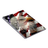 アメリカン・イーグル国旗のノート ノートブック (右側)