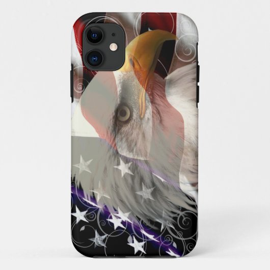 アメリカン・イーグル国旗のiPhone 5ケース Case-Mate iPhoneケース (裏面)
