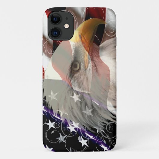 アメリカン・イーグル国旗のiPhone 5ケース Case-Mate iPhoneケース (裏面)