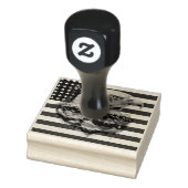 アメリカン・イーグル国旗 | ラバースタンプ (スタンプ)