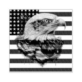アメリカン・イーグル国旗 | ラバースタンプ (インプリント)