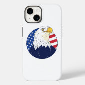 アメリカン・イーグル国旗 Case-Mate iPhoneケース (裏面)