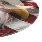 アメリカン・イーグル州旗の切り札 カッティングボード (角)