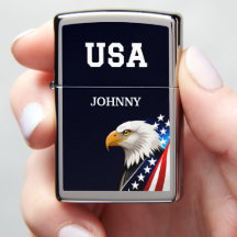 アメリカン・イーグル愛国的なジッポライター