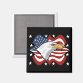 アメリカン・イーグル磁石 マグネット (正面/裏面)