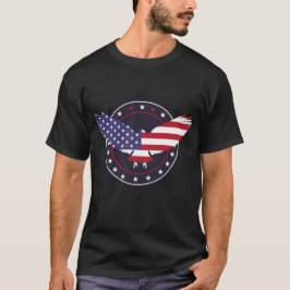 アメリカン・イーグル米国国旗 Tシャツ