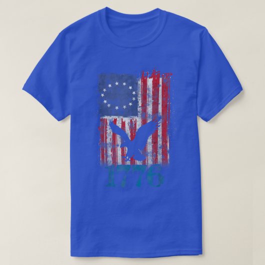 アメリカン・イーグル1776 Tシャツ (デザイン正面)