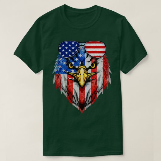 アメリカン・イーグル1 Tシャツ (デザイン正面)