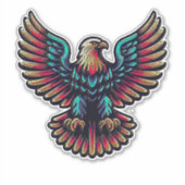 アメリカン・イーグル402 シール (正面)