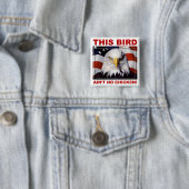 アメリカン・イーグル・アイン'tチキンバッジ・ボタン 缶バッジ (インサイチュ)