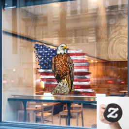 アメリカン・イーグル アメリカ国旗 オールドグローリー ウィンドウサイン