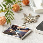 アメリカン・イーグル・キーチェーン キーホルダー (側面)