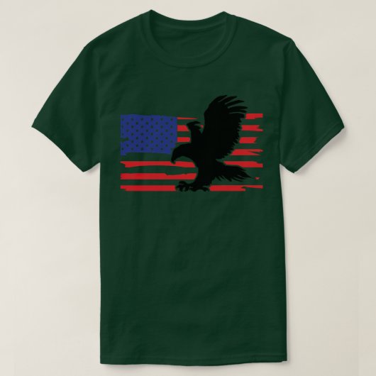 アメリカン・イーグル・クラシック Tシャツ (デザイン正面)