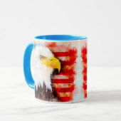 アメリカン・イーグル・コーヒー・マグ マグカップ (正面左)