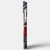 アメリカン・イーグル・トラックはっきりした・愛国的デザイン Case-Mate iPhoneケース (裏面 / 左)