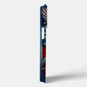 アメリカン・イーグル・トラックはっきりした・愛国的デザイン Case-Mate iPhoneケース (裏面 / 右)