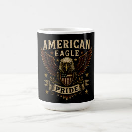 アメリカン・イーグル・プライド - 大胆なアメリカの自由 コーヒーマグカップ
