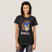 アメリカン・イーグル・ミュレット・メリカ Tシャツ (正面フル)