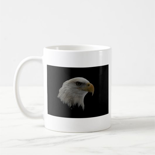 アメリカン・イーグル・リーダーシップやる気を起こさせる コーヒーマグカップ (左)