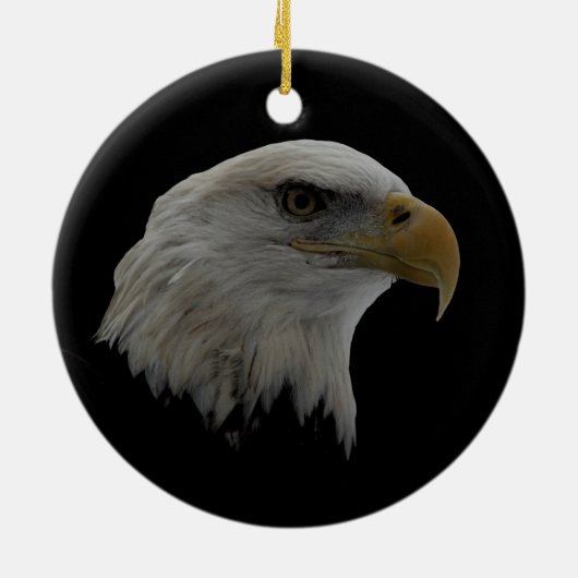 アメリカン・イーグル・リーダーシップやる気を起こさせる セラミックオーナメント (裏面)