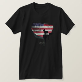 アメリカン・ウォッチドッグ - フレンチ・ブルドッグTシャツ Tシャツ