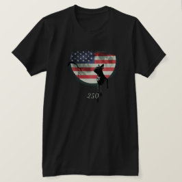 アメリカン・ウォッチドッグ - フレンチ・ブルドッグTシャツ Tシャツ