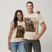 アメリカン・ウォリアー「イーグル・エルク」 Tシャツ (ユニセックス)