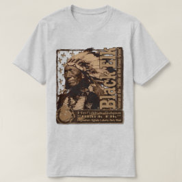 アメリカン・ウォリアー ブラック・エルク Tシャツ