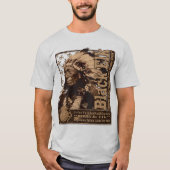 アメリカン・ウォリアー ブラック・エルク Tシャツ (正面)