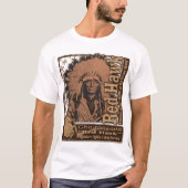 アメリカン・ウォリアー「レッドホーク」 Tシャツ (正面)