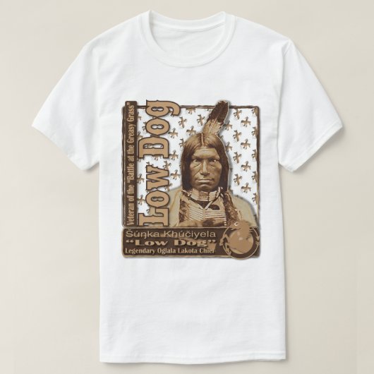 アメリカン・ウォリアー「ロウドッグ」 Tシャツ (デザイン正面)