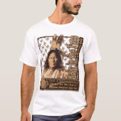 アメリカン・ウォリアー「雨の顔」 Tシャツ (正面)