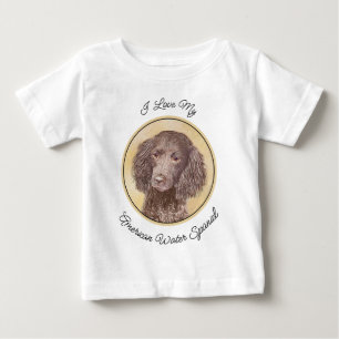 アメリカン・ウォー絵画ト・スパニエル犬ズ – オリジナル・ドッグ・アート ベビーTシャツ