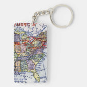 アメリカン・エキスプレスの船積み キーホルダー (裏面)