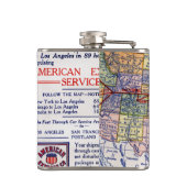 アメリカン・エキスプレスの船積み フラスク (裏面)