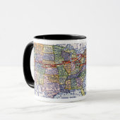 アメリカン・エキスプレスの船積み マグカップ (正面左)