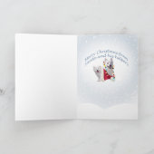 アメリカン・エスキモのサンタ・ヘルパー・カード シーズンカード (内部)