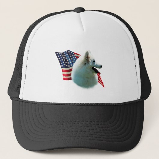 アメリカン・エスキモー国旗 キャップ (正面)
